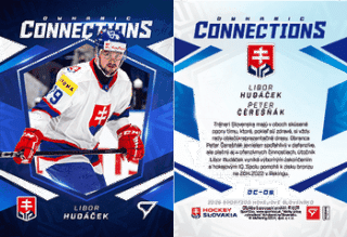 2025 Hokejové Slovensko - Libor HUDÁČEK & Peter ČEREŠŇÁK č. DC-05 Dynamic Connections 3D