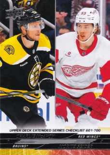 24-25 UD Extended - Charlie McAVOY/Moritz SEIDER č. 700 Checklist