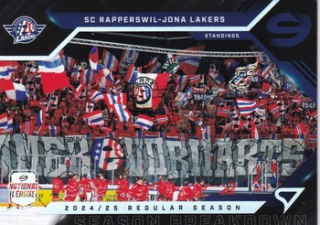 24-25 NLA PlayOffs - SC RAPPERSWIL-JONA LAKERS č. SB-12 Season Breakdown