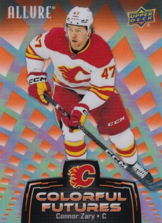 24-25 Allure - Connor ZARY č. CF-17 Colorful Futures ORANGE