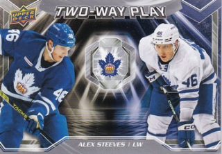 24-25 AHL - Alex STEEVES č. TWP-6 Two-Way Play