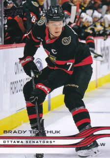 25-26 UD S1 - Brady TKACHUK č. 121