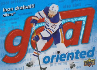25-26 UD S1 - Leon DRAISAITL č. GO-1 Goal Oriented