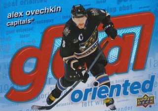 25-26 UD S1 - Alex OVECHKIN č. GO-8 Goal Oriented