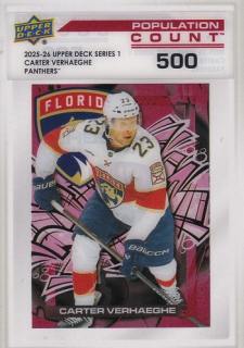 25-26 UD S1 - Carter VERHAEGHE č. PC-6 Population Count /500