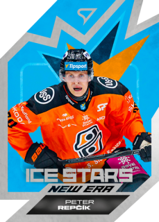 25-26 TIPSPORT LIGA - Peter REPČÍK č. IS-03 Ice Stars New Era