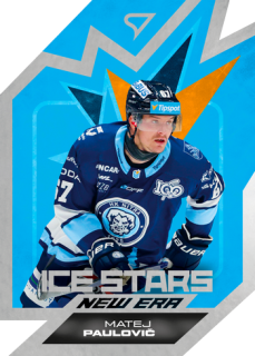 25-26 TIPSPORT LIGA - Matej PAULOVIČ č. IS-06 Ice Stars New Era