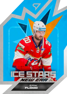 25-26 TIPSPORT LIGA - Erik FLOOD č. IS-31 Ice Stars New Era