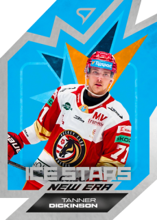 25-26 TIPSPORT LIGA - Tanner DICKINSON č. IS-34 Ice Stars New Era