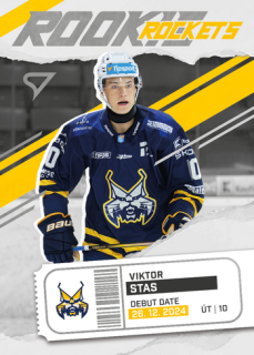 25-26 TIPSPORT LIGA - Viktor STAS č. RR-04 Rookie Rockets