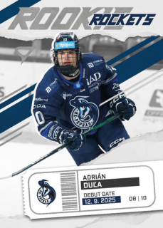 25-26 TIPSPORT LIGA - Adrián DUĽA č. RR-05 Rookie Rockets