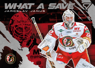 25-26 TIPSPORT LIGA - Jaroslav JANUS č. WS-18 What a Save