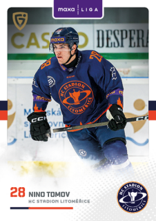 25-26 GOAL CARDS - Nino TOMOV č. LIT-06 Canvas